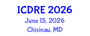 International Conference on Desalination and Renewable Energy (ICDRE) June 15, 2026 - Chisinau, Republic of Moldova International Conference on Desalination and Renewable Energy (ICDRE) June 15, 2026 - Chisinau, Republic of Moldova