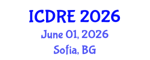 International Conference on Desalination and Renewable Energy (ICDRE) June 01, 2026 - Sofia, Bulgaria International Conference on Desalination and Renewable Energy (ICDRE) June 01, 2026 - Sofia, Bulgaria