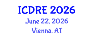 International Conference on Desalination and Renewable Energy (ICDRE) June 22, 2026 - Vienna, Austria International Conference on Desalination and Renewable Energy (ICDRE) June 22, 2026 - Vienna, Austria