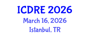 International Conference on Desalination and Renewable Energy (ICDRE) March 16, 2026 - Istanbul, Turkey International Conference on Desalination and Renewable Energy (ICDRE) March 16, 2026 - Istanbul, Turkey