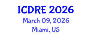 International Conference on Desalination and Renewable Energy (ICDRE) March 09, 2026 - Miami, United States International Conference on Desalination and Renewable Energy (ICDRE) March 09, 2026 - Miami, United States