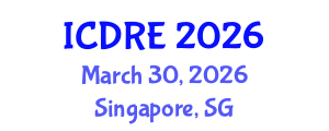 International Conference on Desalination and Renewable Energy (ICDRE) March 30, 2026 - Singapore, Singapore International Conference on Desalination and Renewable Energy (ICDRE) March 30, 2026 - Singapore, Singapore