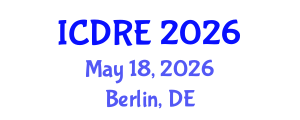 International Conference on Desalination and Renewable Energy (ICDRE) May 18, 2026 - Berlin, Germany International Conference on Desalination and Renewable Energy (ICDRE) May 18, 2026 - Berlin, Germany