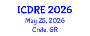 International Conference on Desalination and Renewable Energy (ICDRE) May 25, 2026 - Crete, Greece International Conference on Desalination and Renewable Energy (ICDRE) May 25, 2026 - Crete, Greece