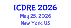 International Conference on Desalination and Renewable Energy (ICDRE) May 25, 2026 - New York, United States International Conference on Desalination and Renewable Energy (ICDRE) May 25, 2026 - New York, United States