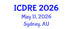 International Conference on Desalination and Renewable Energy (ICDRE) May 11, 2026 - Sydney, Australia International Conference on Desalination and Renewable Energy (ICDRE) May 11, 2026 - Sydney, Australia