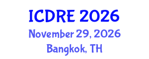 International Conference on Desalination and Renewable Energy (ICDRE) November 29, 2026 - Bangkok, Thailand International Conference on Desalination and Renewable Energy (ICDRE) November 29, 2026 - Bangkok, Thailand