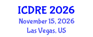 International Conference on Desalination and Renewable Energy (ICDRE) November 15, 2026 - Las Vegas, United States International Conference on Desalination and Renewable Energy (ICDRE) November 15, 2026 - Las Vegas, United States