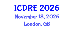 International Conference on Desalination and Renewable Energy (ICDRE) November 18, 2026 - London, United Kingdom International Conference on Desalination and Renewable Energy (ICDRE) November 18, 2026 - London, United Kingdom