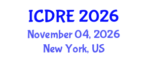 International Conference on Desalination and Renewable Energy (ICDRE) November 04, 2026 - New York, United States International Conference on Desalination and Renewable Energy (ICDRE) November 04, 2026 - New York, United States