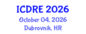 International Conference on Desalination and Renewable Energy (ICDRE) October 04, 2026 - Dubrovnik, Croatia International Conference on Desalination and Renewable Energy (ICDRE) October 04, 2026 - Dubrovnik, Croatia