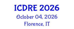 International Conference on Desalination and Renewable Energy (ICDRE) October 04, 2026 - Florence, Italy International Conference on Desalination and Renewable Energy (ICDRE) October 04, 2026 - Florence, Italy