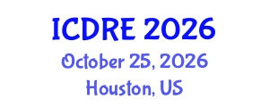 International Conference on Desalination and Renewable Energy (ICDRE) October 25, 2026 - Houston, United States International Conference on Desalination and Renewable Energy (ICDRE) October 25, 2026 - Houston, United States