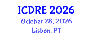 International Conference on Desalination and Renewable Energy (ICDRE) October 28, 2026 - Lisbon, Portugal International Conference on Desalination and Renewable Energy (ICDRE) October 28, 2026 - Lisbon, Portugal