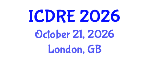 International Conference on Desalination and Renewable Energy (ICDRE) October 21, 2026 - London, United Kingdom International Conference on Desalination and Renewable Energy (ICDRE) October 21, 2026 - London, United Kingdom