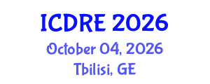 International Conference on Desalination and Renewable Energy (ICDRE) October 04, 2026 - Tbilisi, Georgia International Conference on Desalination and Renewable Energy (ICDRE) October 04, 2026 - Tbilisi, Georgia