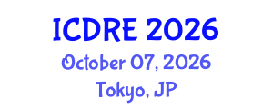 International Conference on Desalination and Renewable Energy (ICDRE) October 07, 2026 - Tokyo, Japan International Conference on Desalination and Renewable Energy (ICDRE) October 07, 2026 - Tokyo, Japan