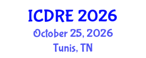 International Conference on Desalination and Renewable Energy (ICDRE) October 25, 2026 - Tunis, Tunisia International Conference on Desalination and Renewable Energy (ICDRE) October 25, 2026 - Tunis, Tunisia