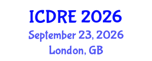 International Conference on Desalination and Renewable Energy (ICDRE) September 23, 2026 - London, United Kingdom International Conference on Desalination and Renewable Energy (ICDRE) September 23, 2026 - London, United Kingdom