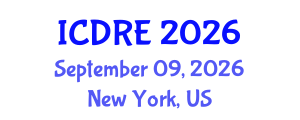 International Conference on Desalination and Renewable Energy (ICDRE) September 09, 2026 - New York, United States International Conference on Desalination and Renewable Energy (ICDRE) September 09, 2026 - New York, United States