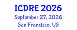 International Conference on Desalination and Renewable Energy (ICDRE) September 27, 2026 - San Francisco, United States International Conference on Desalination and Renewable Energy (ICDRE) September 27, 2026 - San Francisco, United States