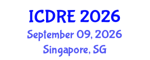 International Conference on Desalination and Renewable Energy (ICDRE) September 09, 2026 - Singapore, Singapore International Conference on Desalination and Renewable Energy (ICDRE) September 09, 2026 - Singapore, Singapore