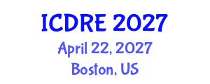 International Conference on Desalination and Renewable Energy (ICDRE) April 22, 2027 - Boston, United States International Conference on Desalination and Renewable Energy (ICDRE) April 22, 2027 - Boston, United States