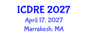 International Conference on Desalination and Renewable Energy (ICDRE) April 17, 2027 - Marrakesh, Morocco International Conference on Desalination and Renewable Energy (ICDRE) April 17, 2027 - Marrakesh, Morocco