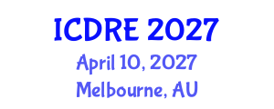 International Conference on Desalination and Renewable Energy (ICDRE) April 10, 2027 - Melbourne, Australia International Conference on Desalination and Renewable Energy (ICDRE) April 10, 2027 - Melbourne, Australia