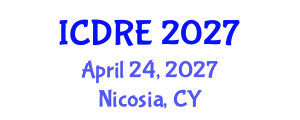 International Conference on Desalination and Renewable Energy (ICDRE) April 24, 2027 - Nicosia, Cyprus