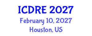 International Conference on Desalination and Renewable Energy (ICDRE) February 10, 2027 - Houston, United States International Conference on Desalination and Renewable Energy (ICDRE) February 10, 2027 - Houston, United States