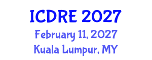 International Conference on Desalination and Renewable Energy (ICDRE) February 11, 2027 - Kuala Lumpur, Malaysia