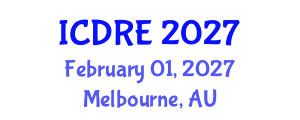 International Conference on Desalination and Renewable Energy (ICDRE) February 01, 2027 - Melbourne, Australia