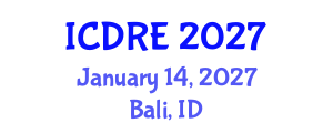International Conference on Desalination and Renewable Energy (ICDRE) January 14, 2027 - Bali, Indonesia
