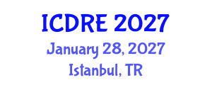 International Conference on Desalination and Renewable Energy (ICDRE) January 28, 2027 - Istanbul, Turkey