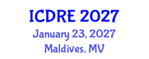 International Conference on Desalination and Renewable Energy (ICDRE) January 23, 2027 - Maldives, Maldives