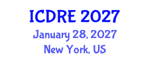 International Conference on Desalination and Renewable Energy (ICDRE) January 28, 2027 - New York, United States International Conference on Desalination and Renewable Energy (ICDRE) January 28, 2027 - New York, United States