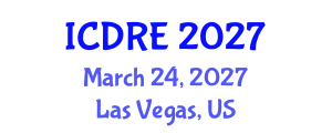 International Conference on Desalination and Renewable Energy (ICDRE) March 24, 2027 - Las Vegas, United States International Conference on Desalination and Renewable Energy (ICDRE) March 24, 2027 - Las Vegas, United States