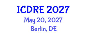 International Conference on Desalination and Renewable Energy (ICDRE) May 20, 2027 - Berlin, Germany International Conference on Desalination and Renewable Energy (ICDRE) May 20, 2027 - Berlin, Germany