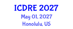 International Conference on Desalination and Renewable Energy (ICDRE) May 01, 2027 - Honolulu, United States International Conference on Desalination and Renewable Energy (ICDRE) May 01, 2027 - Honolulu, United States