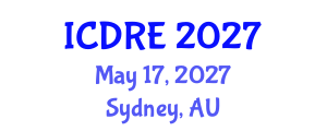 International Conference on Desalination and Renewable Energy (ICDRE) May 17, 2027 - Sydney, Australia