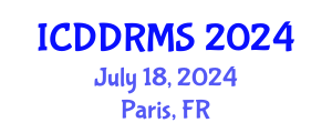 International Conference on Design and Development of Reconfigurable Manufacturing Systems (ICDDRMS) July 18, 2024 - Paris, France