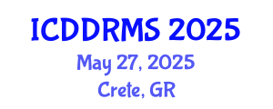 International Conference on Design and Development of Reconfigurable Manufacturing Systems (ICDDRMS) May 27, 2025 - Crete, Greece