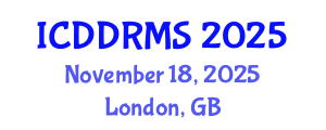 International Conference on Design and Development of Reconfigurable Manufacturing Systems (ICDDRMS) November 18, 2025 - London, United Kingdom