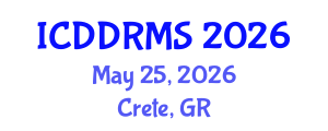 International Conference on Design and Development of Reconfigurable Manufacturing Systems (ICDDRMS) May 25, 2026 - Crete, Greece International Conference on Design and Development of Reconfigurable Manufacturing Systems (ICDDRMS) May 25, 2026 - Crete, Greece
