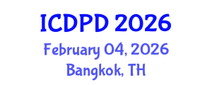 International Conference on Design and Product Development (ICDPD) February 04, 2026 - Bangkok, Thailand