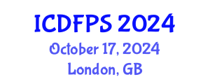 International Conference on Design of Fire Protection Systems (ICDFPS) October 17, 2024 - London, United Kingdom