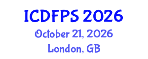 International Conference on Design of Fire Protection Systems (ICDFPS) October 21, 2026 - London, United Kingdom