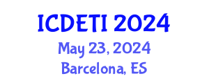 International Conference on Designing Effective Teaching Instructions (ICDETI) May 23, 2024 - Barcelona, Spain