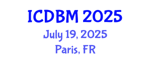 International Conference on Destination Branding and Marketing (ICDBM) July 19, 2025 - Paris, France